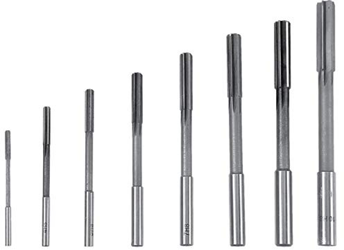 8pcs HSS Moja kwa moja Shank Chucking Machine Reamer Milling Cutter Tool Set Metric Reamer Set 3/4 / 5/6/7/8/9 / 10mm