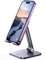 UGREEN Handyhalter Tisch Aluminium Verstellbar Büro Handy Ständer Tisch Handyhalterung Smartphone Ständer Handy Halterung kompatibel mit iPhone 15 14 13 12 Pro Galaxy S23 Ultra S23+ S23 bis 7,2 Zoll