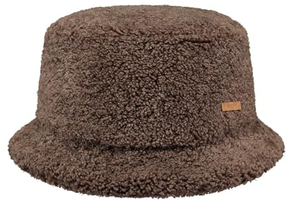 Barts Damen Wintermütze Fischerhut Teddybuck Hat aus weichem Plüsch 0225 Brown 09