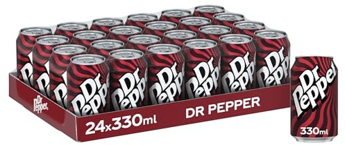 Dr Pepper Can Original 330 ml (Pack of 24)