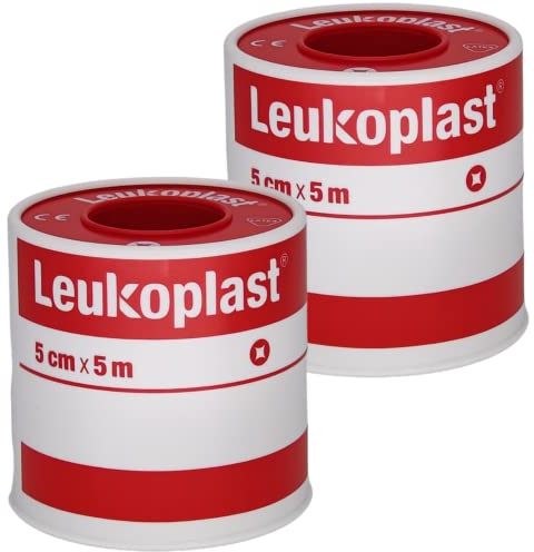 Leukoplast 5 cm x 5 m I 2er Sparset I plus PharmaPerle giveaway