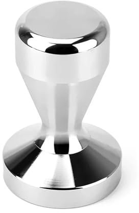 HKzzy Kaffeepresse Kaffee Tamper, Espresso Tamper 58mm Kaffeestampfer aus Edelstahl Espresso Tamper (Edelstahl (58mm))