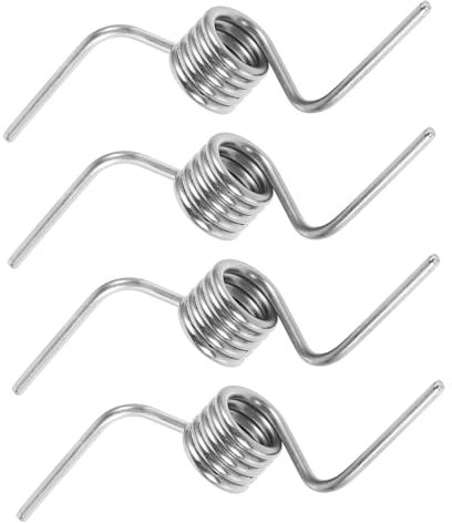 SOIMISS 4pcs Steel Refrigerator Door Spring Divider for French Door Fridge Freezer French Parts Fridge Hinge Spring Replacing