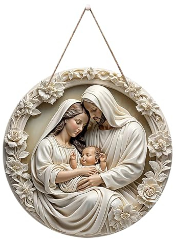 Bomefoi De Belén Navideño - Cartel De Las Festividades De Invierno - Figura De Nacimiento De Jesús,para Pared Ventana Salón Y Puerta Principal
