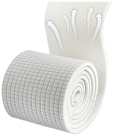 Klippbara latexskoinlägg - 1,5 m kuddrulle, stötdämpande fotstoppning andas Bekväma stödsulor, flexibel trimdesign | Stövlar Komfort för män Kvinnor Barnkläder