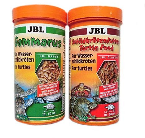 Wasserschildkröten Futter Set Gammarus 250 ml & Schildkrötenfutter 250 ml