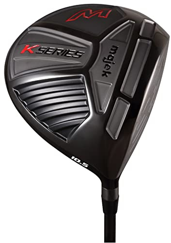 Senior Herren Majek High Launch Golf K Series 460cc 10.5° Driver Rechtshänder Premium Ultra Forgiving Senior Flex Graphit Shaft Tour Velvet Grip