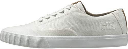 Helly-Hansen Womens Azure Canvas Sneaker Tennis Shoe, 001 White/Off White, 5.5