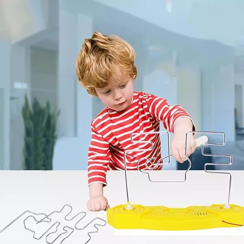 Boosns Enfants Choc électrique Jouet Ne Touchez Pas Le Fil Jeu de Labyrinthe de Choc