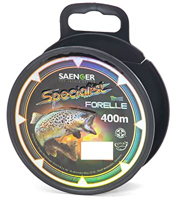 Specitec Specialist Forelle 400m monofile Angelschnur von Sänger (Ø 0,20mm / 4,40kg)