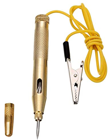 Auto Car Circuit Tester, Penna Per Corrente, Tester Automatico Del Circuito, DC 6V 12V 24 V Lampadina Test Test Pen, Tester di Tensione con Strumento Penna per Auto Camion, per Test Circuito Elettrico