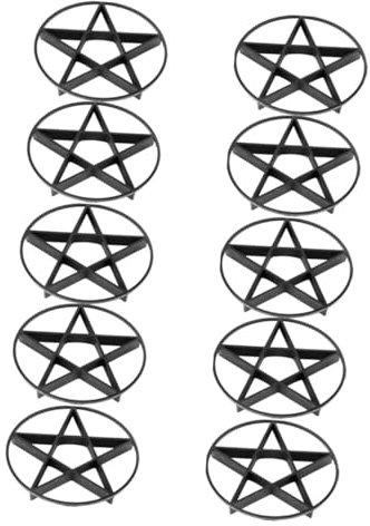 KITANDOVE 10pezzi Pad per Fioriera Plastica Supporto Rialzato per Vasi da Fiori Base Traspirante per Fioriere Elevatore per Vasi per Evitare Marciume delle Radici Adatto per Piante Interne