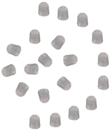 sourcing map 20Pcs Replacement Fiber Mesh Tips For Stylus Pens 6mm Suitable For Capacitive Touch Screen,High Sensitivity,Soft,No Scratch Screen Pen Tip