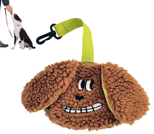 Dispenser di sacchetti Cotal, porta sacchetti di feci - Borsa con cerniera Kelvin per distributori tascabili per cani | Porta borse decorative per cani ricaricabili, supporto multifu