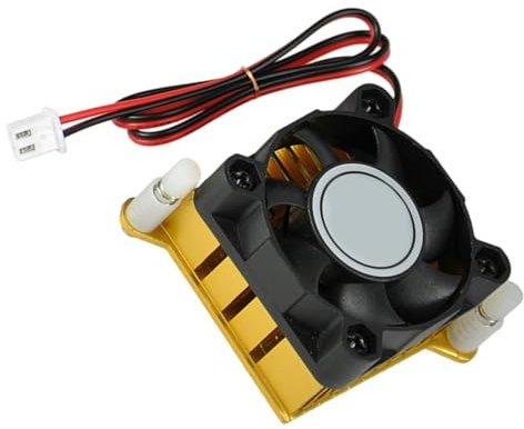 Disipador de calor de aluminio DC5V 12V 40mm 40x40x10mm Ventilador para Chipset Northbridge y refrigeración de dispositivos pequeños