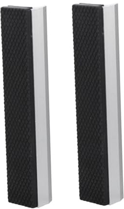 VILLCASE Cubre Mordazas Magnéticas Almohadilla Suave Para La Mandíbula Abrazadera Magnético Carpintería Almohadillas Para Mordazas Listón De Protección Contra Caucho