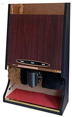 MYXJX limpiabotas eléctrico, Máquina de inducción automática, lustrador de Zapatos for el hogar, vestíbulo de Hotel, Cepillo eléctrico for Zapatos, Textura Rosa(Rose Gold)