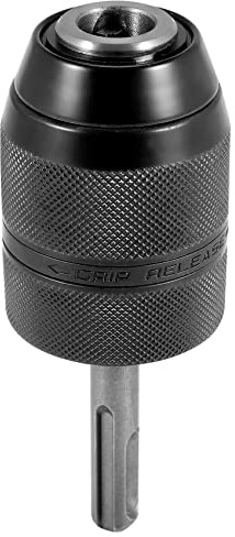TOBEOME Portabrocas Sin Llave de 2-13MM con Adaptador de VáStago SDS Plus, Herramienta de ConversióN Adaptador de Cambio de Portabrocas de 1/2-20UNF
