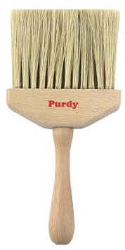 Purdy Jamb Duster Brush Lily Bristles & Ergonomic Wooden Handle for Pre-Painting Dusting