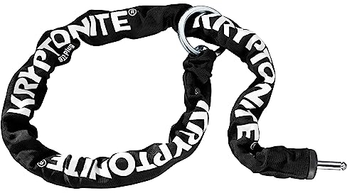 Kryptonite Unisex Einsteckkette 512 (5, 5mm/120cm) Fahrradschloss, Black, 120 cm