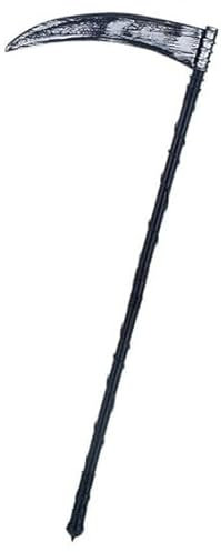 Zac's Alter Ego 82cm Grim Reaper Burnished Plastic Scythe