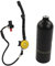 Zooke Kit de Tanque de Oxígeno de Buceo Portátil, Sistema de Descompresión de Alta Estabilidad Conjunto de Tanque de Oxígeno de Buceo con Tubo de Goma para Playa