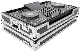 MAGMA DJ-Controller Case XDJ-AZ/XDJ-XZ, Black/Silver (Wheels) - Étui pour contrôleur DJ