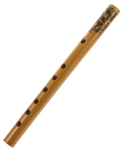 Flauta de bambú Flauta De Bambú Vertical De 6 Agujeros Un Instrumento De Viento De Madera Para Principiantes
