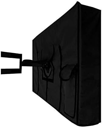 Outdoor TV Cover Waterproof UV Flat Screen Protection for 22” to 75” TV Indoor Dust-proof UCARE Furniture Cover Fits Most Mounts and Brackets Black (70-75”)