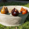 Storm's Gartenzaubereien Randhocker Huhn braun 3 Modelle 3er Set Gartendeko Huhnfigur