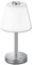 Trio Leuchten 525490106 Emerald, Tischleuchte, 4 Watt, Integriert, Chrom, 15 x 15 x 29 cm