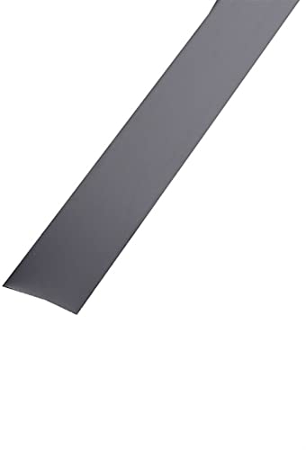 5 m metall rostfritt stål platt dekorativa linjer vägg klistermärke bakgrund vägg tak kant remsa självhäftande dekorativ remsa (Color : Black, Size : 1.5cm)