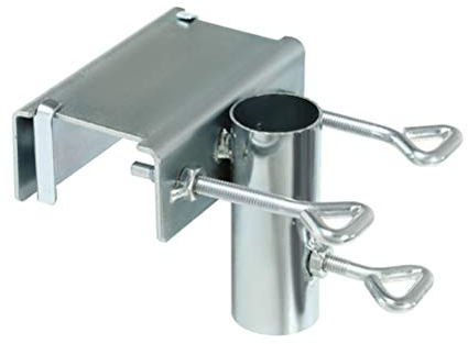 Support de parasol pour balcon Support de Parasol pour Balcon Attache Parasol Balcon Support de Parasol réglable en métal pour Balcon terrasse ou Table