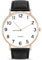 OFFCUP Armbanduhr Herren, Analog Quarz Uhr für Herren Uhren, Herrenuhr mit Lederarmband, Minimalist Uhr für Männer mit Großem Zifferblatt, Klassische Herren Business Uhr Leicht zu Lesen
