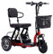 Elektro Roller,Elektroroller Mit Sitz,3-Rad-Mobilitätsroller,Dreiräder,Rollator Leicht Klappbar,Rollator 3 Räder,Lithiumbatterie 48V20ah/Laufleistung 55Km A