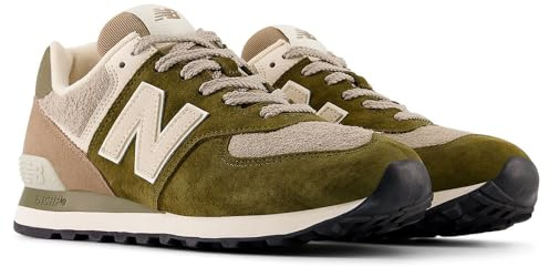 New Balance Sneaker donna 574, MARRONE/BISQUE, 40 EU