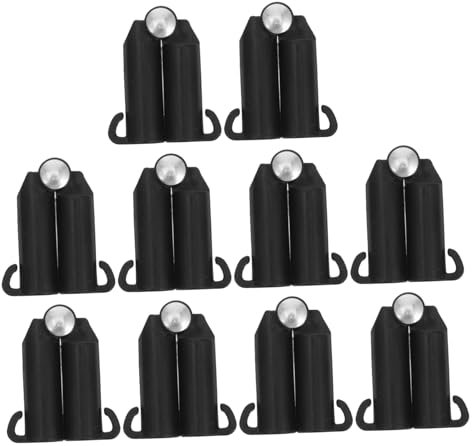 TOYANDONA Gardening Accessories 10Pcs Green B-Type Connectors for Plant Rings Climbing Plants Tomato Cage Pea Support Twine for Plants