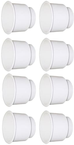 Replacement part for 8 Pcs White Recessed Plastic Cup Drink Holder With Drain For Boat Car Table Rv R2Aftt84105