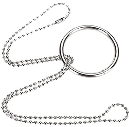 Magic Ring Catena Metallo Trucco Magico Puntelli Nodo