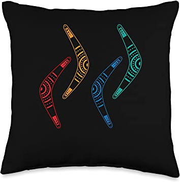 Retro Boomerang | Boomerangs Lover Throw Pillow