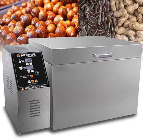 KaffeböNorrost, 4000g Elektrisk Kafferoster, Elektrisk Rostningsmaskin I Rostfritt StåL, FöR Att Baka Kaffe, Kastanjer, JordnöTter, SpannmåL