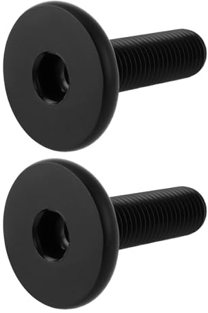 EMSea 2 st 8 spline spindelskruvar kompatibla med BMX 19 mm bottenfäste