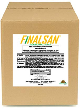 Finalsan Organic Herbicide Total Vegetation and Weed Killer Concentrate Roundup Glyphosate Alternative