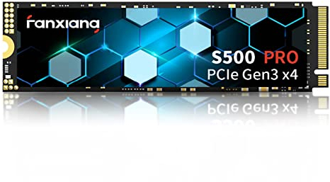 fanxiang M.2 SSD - 2TB SSD PCIe Gen3x4 2280, Up To 3500MB/s, NVMe with Cooling Sticker, SLC Cache 3D NAND TLC, Internal Solid State Drives 2TB for Laptop Desktop PC