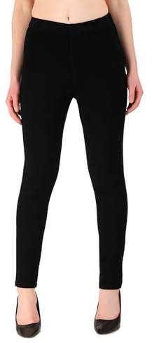 Flexarise Women’s Skinny Fit Jeggings – High Waisted Stretch Denim Jeans for Women UK with Elasticate d Waist & Pockets – Pull On Casual Trousers