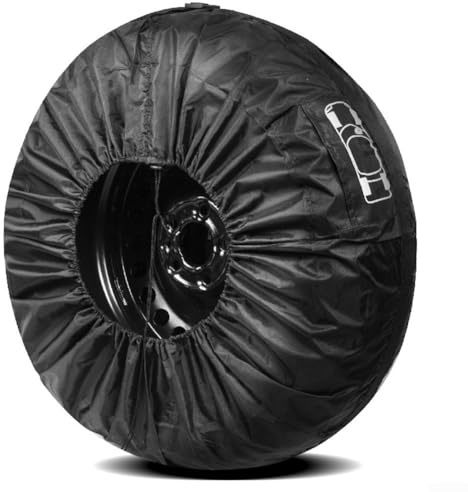 YJDOORPLAY Spare Tire Cover, Waterproof & Dust-Proof Protection Bag for Cars, Lightweight Design for Easy Storage and Handling(13-18 inch)