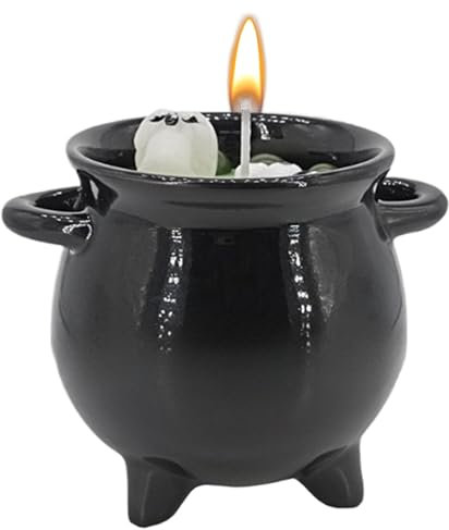 Candele gotiche – Streghe – tè alla soia per Halloween | aromaterapia candela decorazione per meditazione, tavolo da pranzo, camera da letto, centrotavola, rituali occulti, altare, spaventoso Home