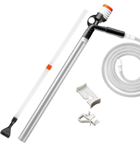 Pulitore Per Per Acquari - Cambio Acqua Acquario, Tubo Pompa A Sifone, Accessorio Lavasabbia, Filtro A Pulizia Rapida | Kit Di Pulizia Multifunzionale Per La Manutenzione 'acquario E