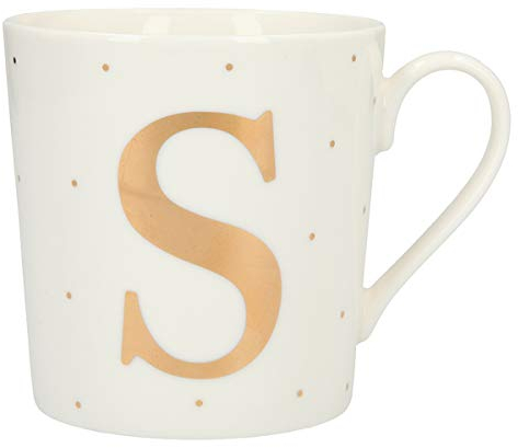 Depesche 5909.045 - Taza de porcelana con asa, 300 ml, diseño con texto en inglés