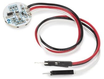 Whadda Sensore di frequenza cardiaca, 3-5 V CC, bianco